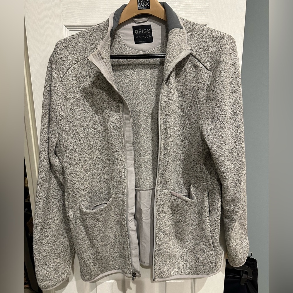 Figs Gray Ski & Snow Jacket